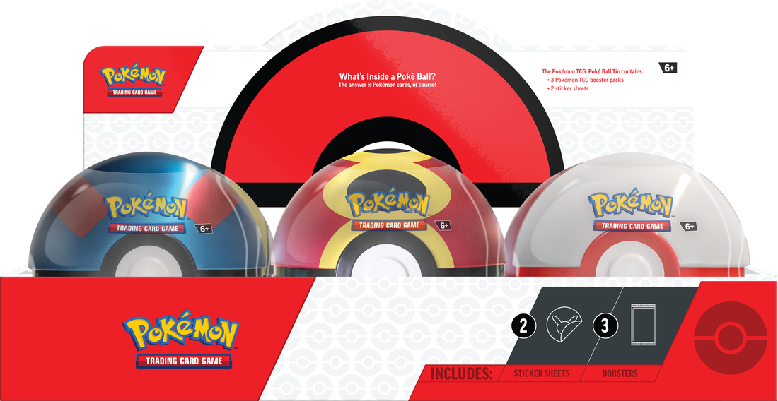 Poke Ball Tin | Q4 2024 | Pokemon TCG