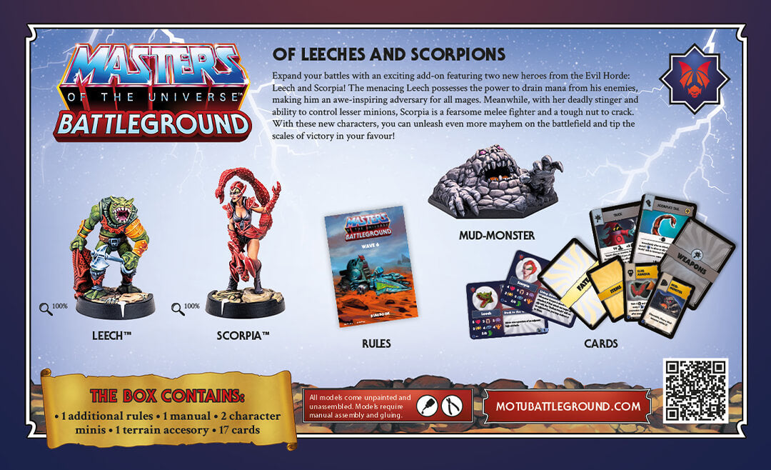 MOTU BATTLEGROUND WAVE 6: EVIL HORDE FACTION | Miniature Game | Archon Studios