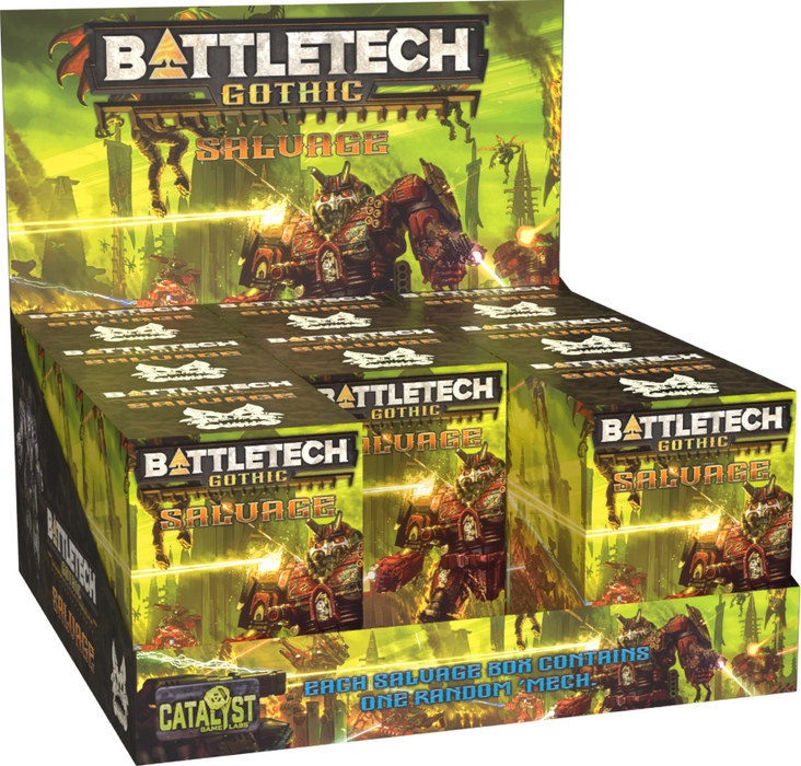 Battletech Gothic Salvage Box | Tabletop Miniature Game | Catalyst Game Labs