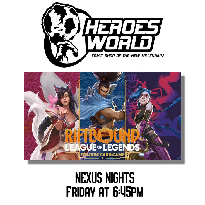 Riftbount TCG (League of Legends) NEXUS NIGHT Events