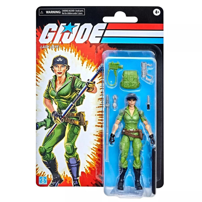 G.I. Joe Classified 6 Inch Action Figure Retro Exclusive - Lady Jaye