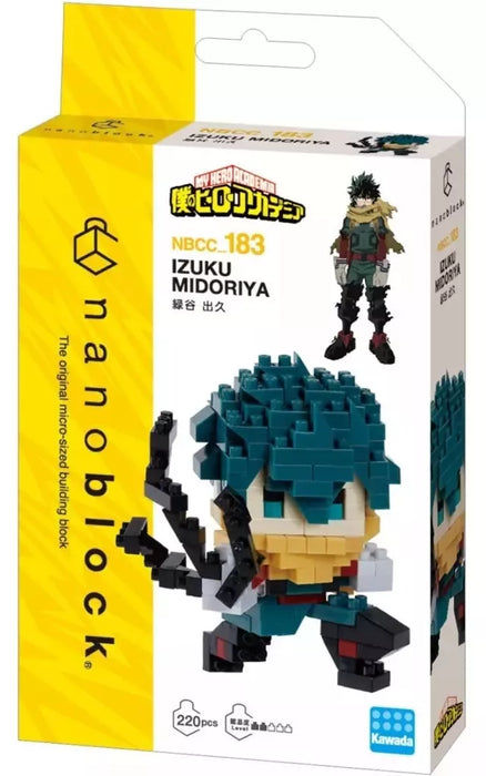 NANOBLOCK MY HERO ACADEMIA IZUKU MIDORIYA NBCC 183