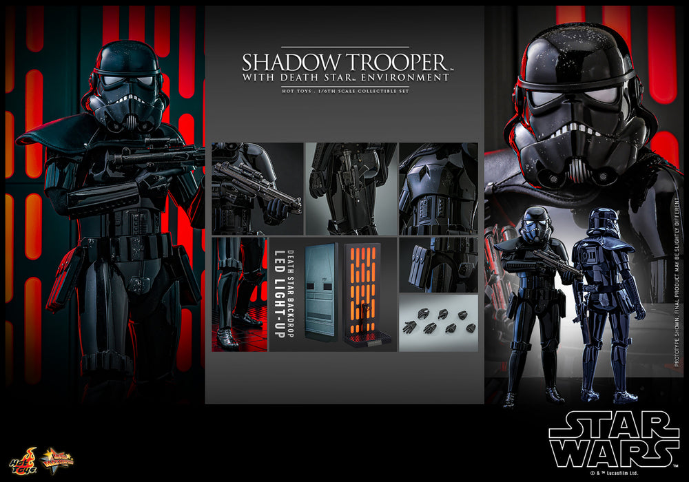 [PRE-ORDER] Shadow Trooper™ with Death Star Environment Sixth Scale Figure