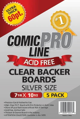 Comic Clear Book (5 Pack) | Comic Supplies | Comic PRO Line