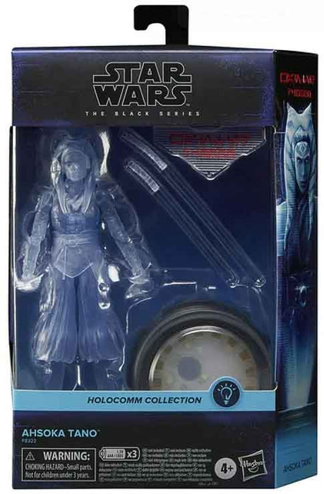 Star Wars The Black Series Holocomm Ahsoka Tano 6" Action Figure - Box Art Deluxe Exclusive