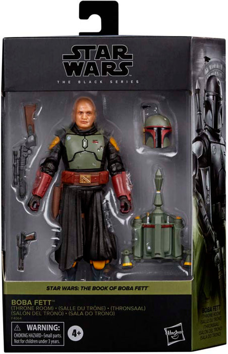 Star Wars The Black Series 6 Inch Action Figure Box Art Deluxe - Boba Fett Throne Room