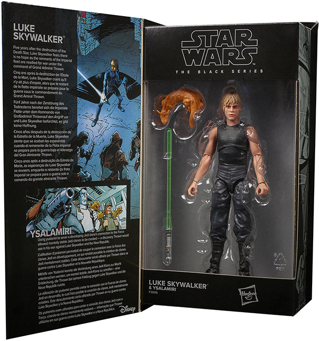 Star Wars The Black Series Lucasfilm 50th anniversary 6 Inch Action Figure Wave 1 - Luke Skywalker & Ysalamiri