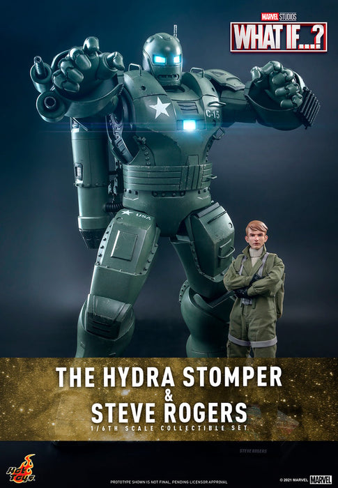Hydra Stomper and Steve Rogers Sixth Scale Collectible Set