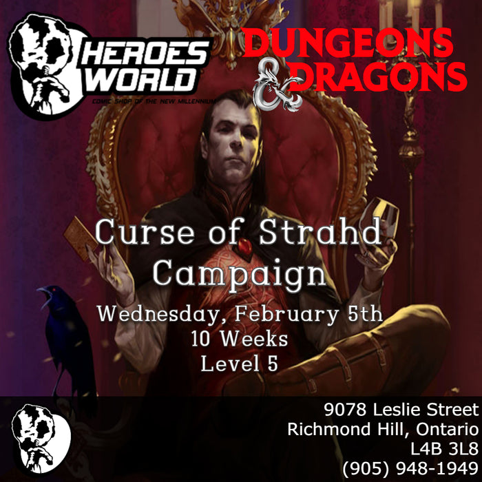 Dungeons & Dragons: Curse of Strahd Campaign