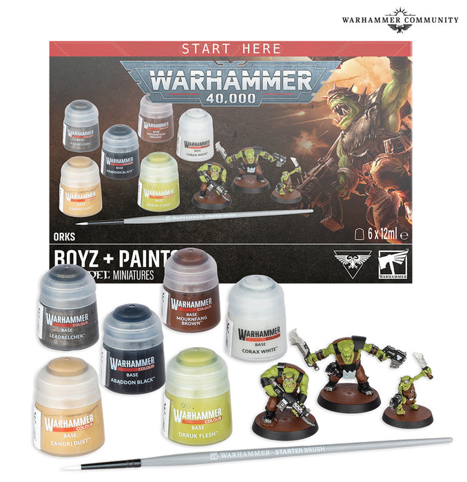 Orks: Boyz + Paints | Warhammer 40k | Games Workshop
