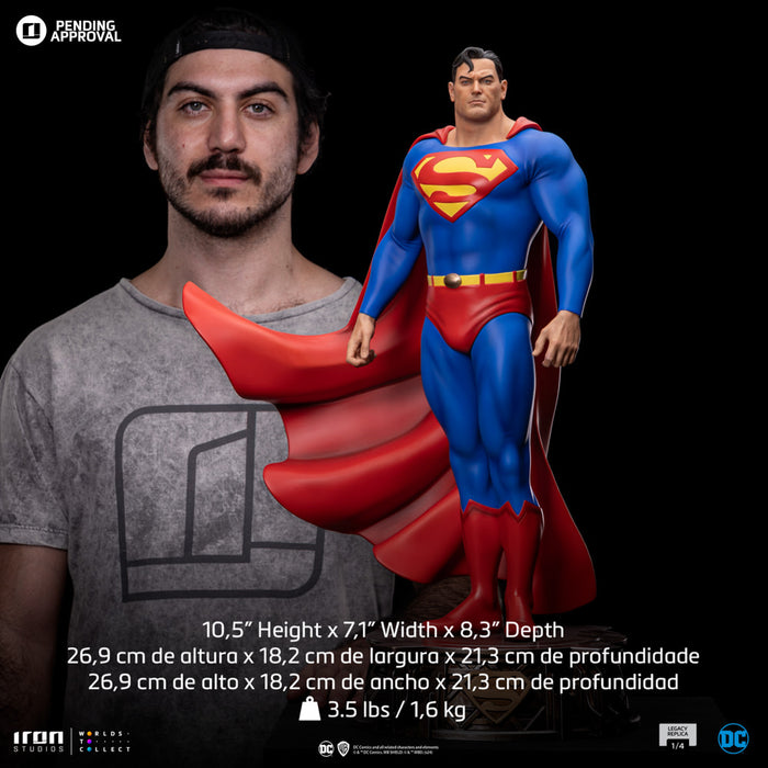 [PREORDER] Superman DC Trinity Quarter Scale Statue