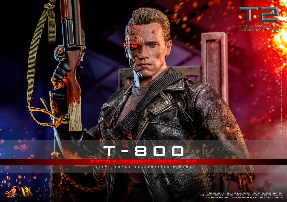 [PREORDER] T-800 (Battle Damaged Version 2.0) Sixth Scale Figure