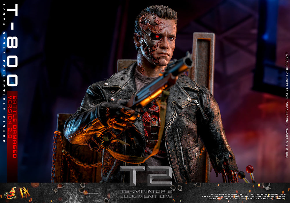 [PREORDER] T-800 (Battle Damaged Version 2.0) Sixth Scale Figure