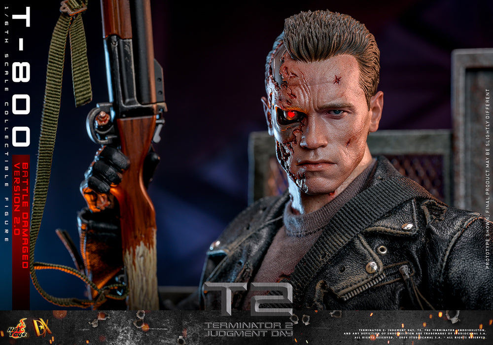 [PREORDER] T-800 (Battle Damaged Version 2.0) Sixth Scale Figure