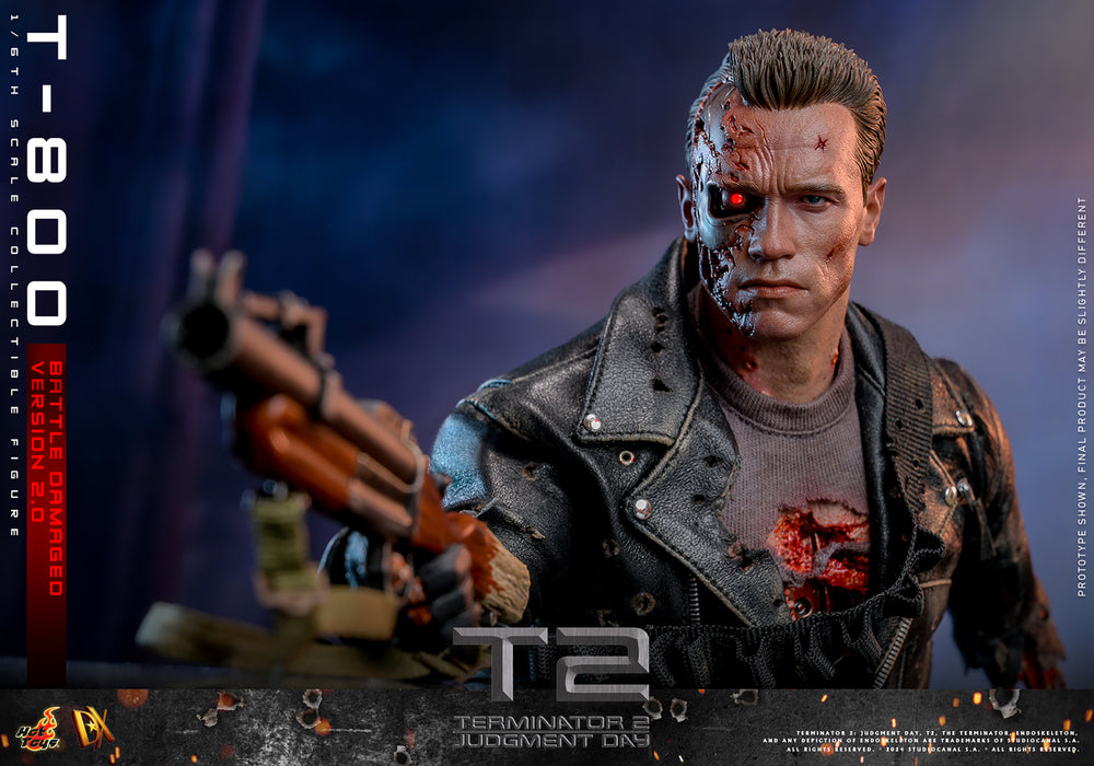 [PREORDER] T-800 (Battle Damaged Version 2.0) Sixth Scale Figure