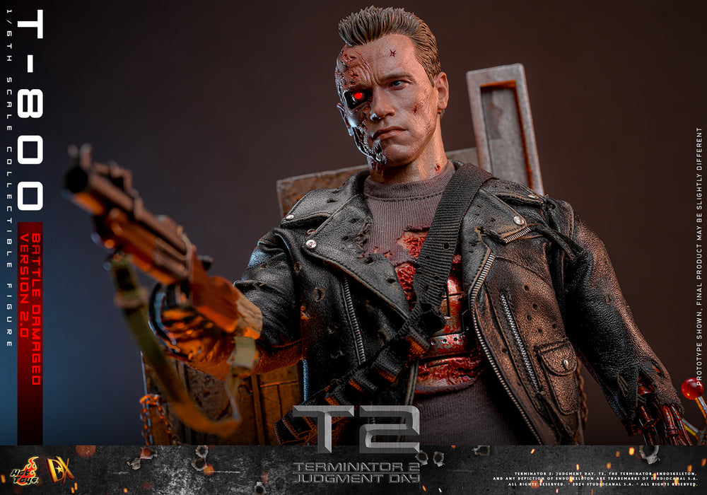 [PREORDER] T-800 (Battle Damaged Version 2.0) Sixth Scale Figure