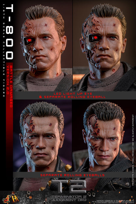 [PREORDER] T-800 (Battle Damaged Version 2.0) Sixth Scale Figure