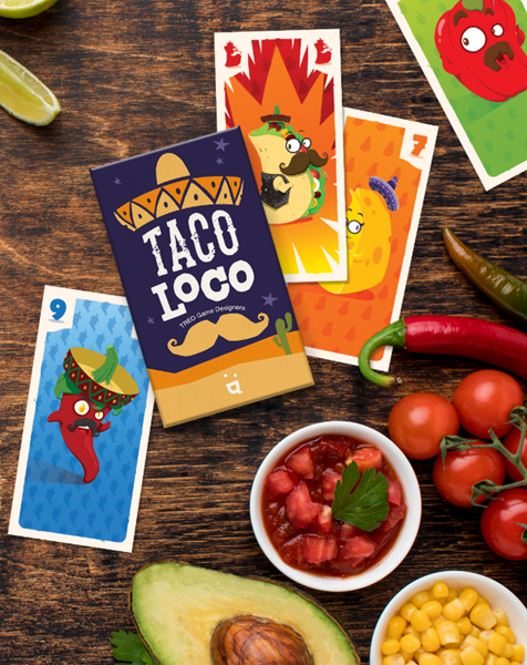 Taco Loco Pocket Game | Fast-Paced Card Game