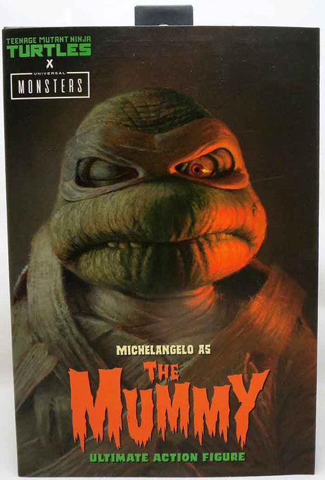 Teenage Mutant Ninja Turtles Universal Monsters 7 Inch Action Figure Ultimate - Michelangelo as Mummy