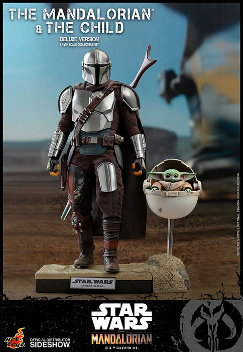 The Mandalorian and The Child Deluxe TMS015 | Sixth Scale Action Figure | Hot Toys
