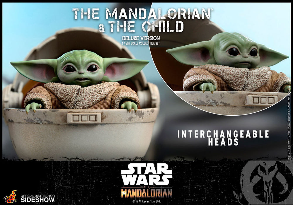 The Mandalorian and The Child Deluxe TMS015 | Sixth Scale Action Figure | Hot Toys
