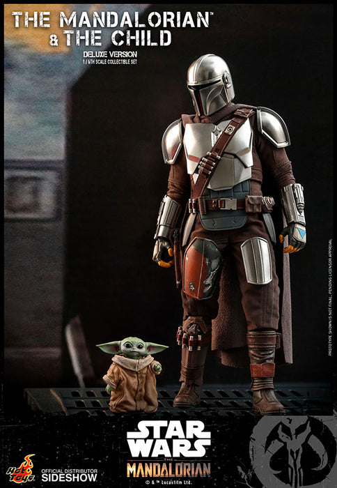 The Mandalorian and The Child Deluxe TMS015 | Sixth Scale Action Figure | Hot Toys