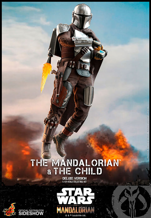 The Mandalorian and The Child Deluxe TMS015 | Sixth Scale Action Figure | Hot Toys