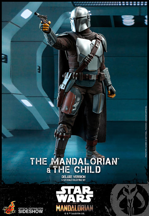 The Mandalorian and The Child Deluxe TMS015 | Sixth Scale Action Figure | Hot Toys