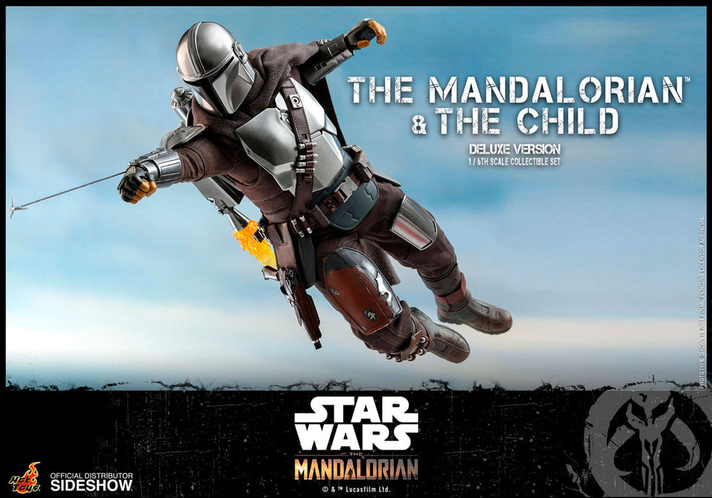 The Mandalorian and The Child Deluxe TMS015 | Sixth Scale Action Figure | Hot Toys