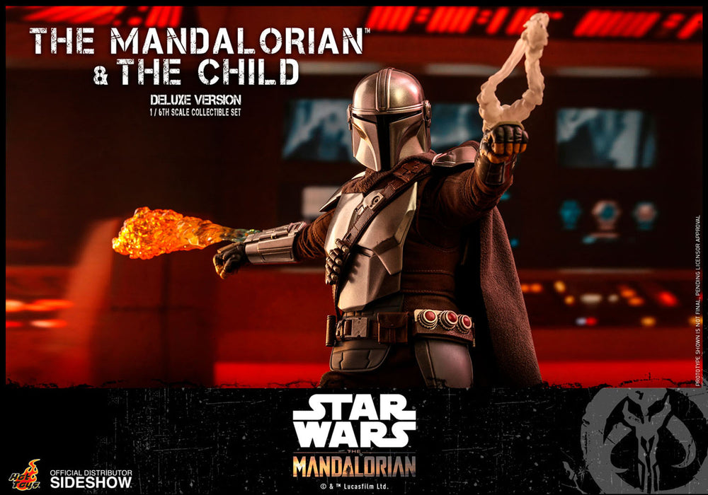 The Mandalorian and The Child Deluxe TMS015 | Sixth Scale Action Figure | Hot Toys