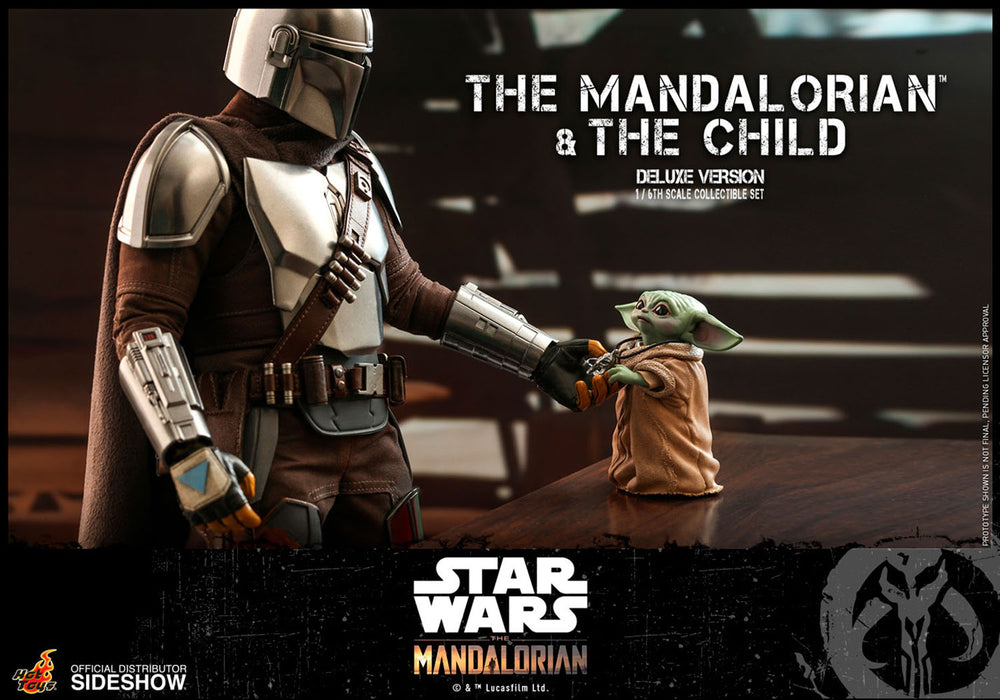The Mandalorian and The Child Deluxe TMS015 | Sixth Scale Action Figure | Hot Toys