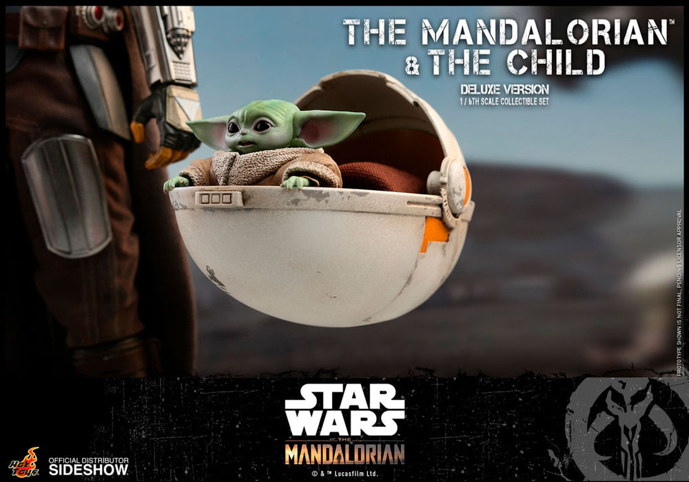 The Mandalorian and The Child Deluxe TMS015 | Sixth Scale Action Figure | Hot Toys