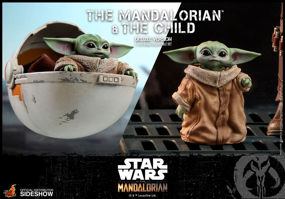 The Mandalorian and The Child Deluxe TMS015 | Sixth Scale Action Figure | Hot Toys