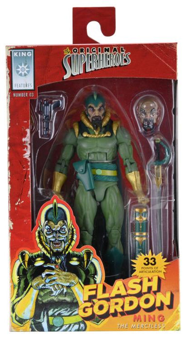 King Features The Original Superheroes Number 03 Ming the Merciless (NECA)