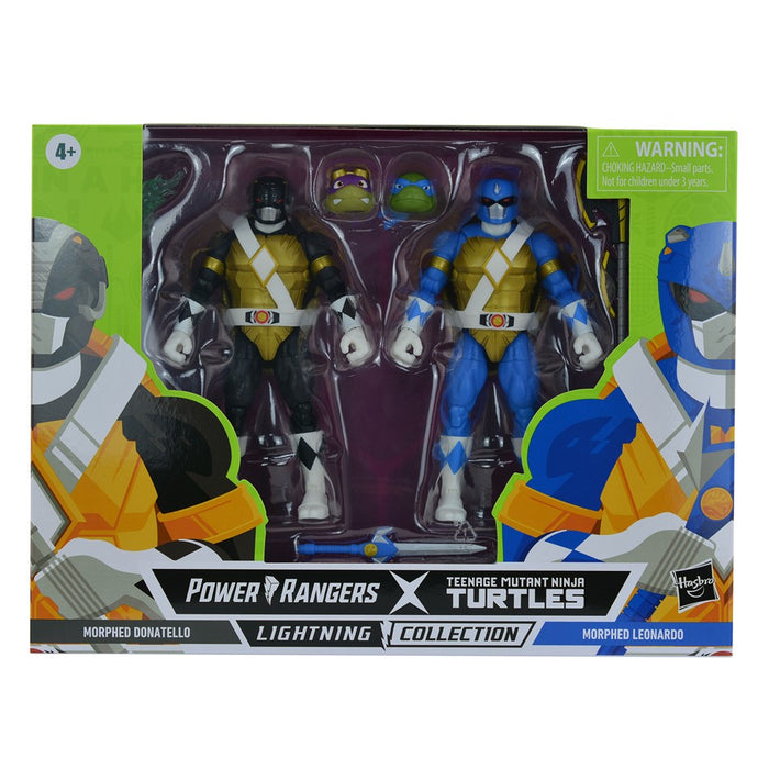 Power Rangers X TMNT Lightning Collection Morphed Donatello & Morphed Leonardo