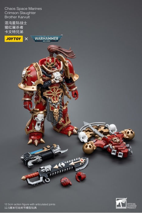 [PREORDER] CHAOS SPACE MARINES CRIMSON SLAUGHTER BROTHER KARVULT1/18 Scale Figure