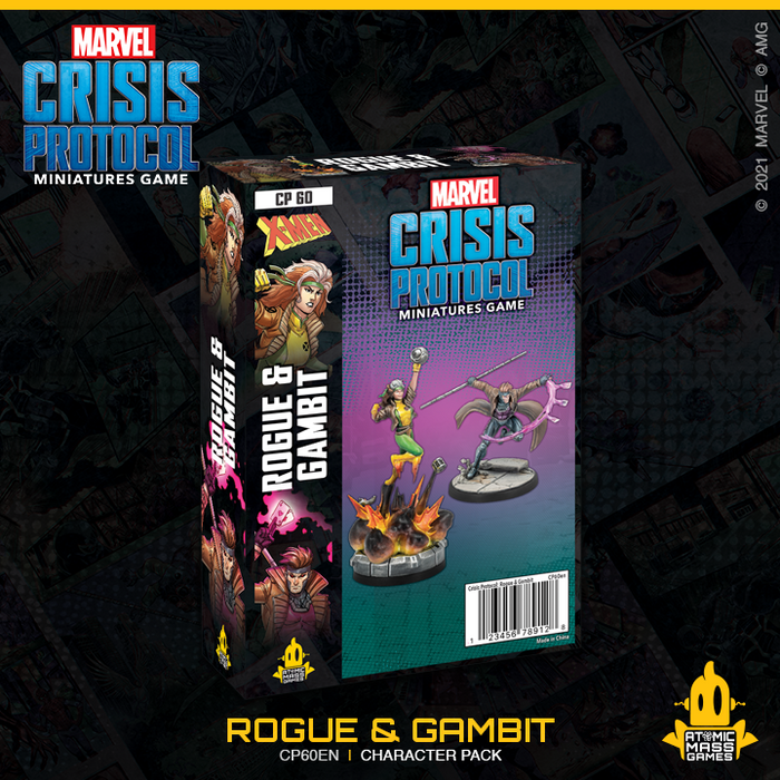 Marvel Crisis Protocol: ROGUE & GAMBIT (On sale Feb 11th, 2022)