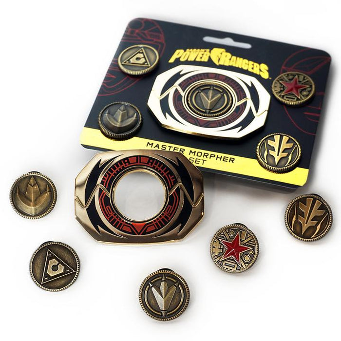 Power Rangers Master Morpher Pin Set