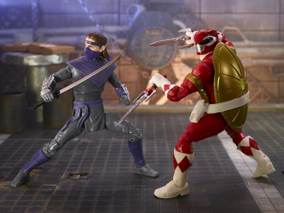 Power Rangers X TMNT Lightning Collection Morphed Raphael & Foot Soldier Tommy
