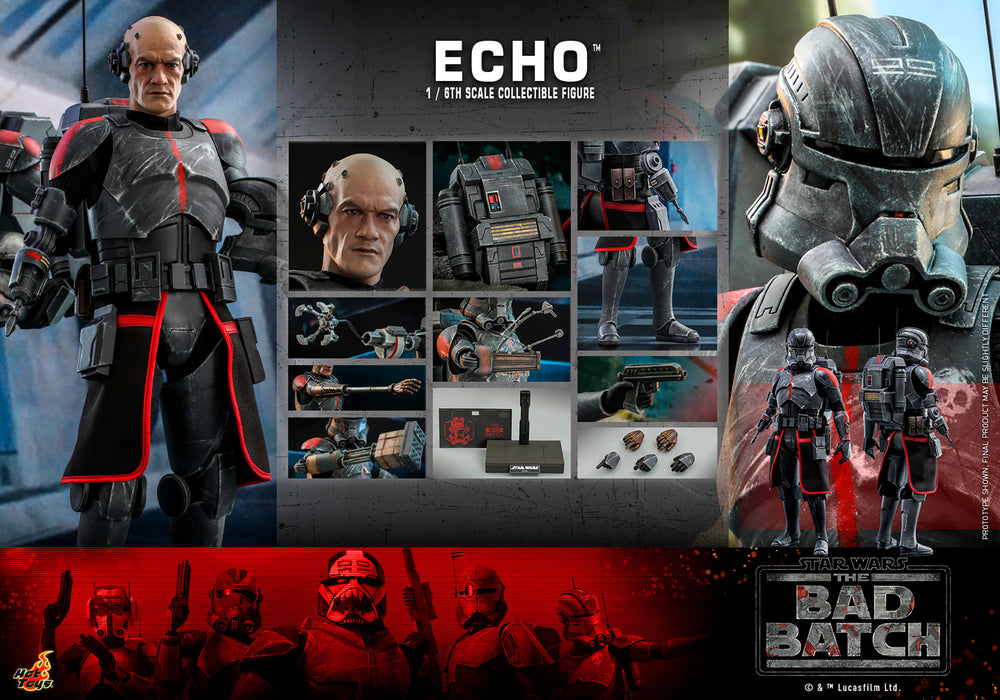 Star Wars: The Bad Batch Echo Sixth Scale Premium Figure