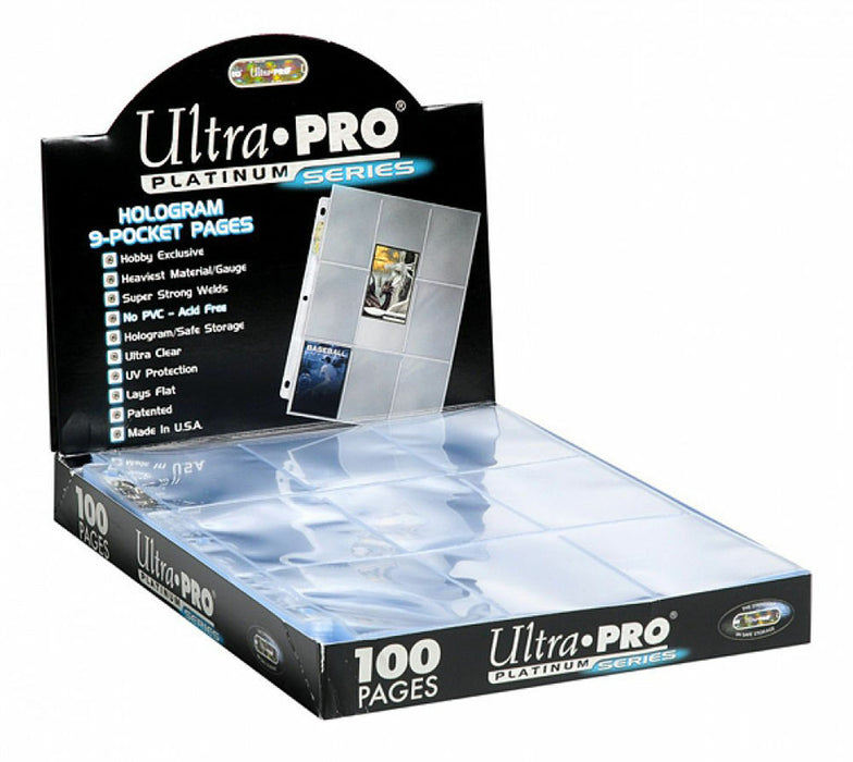 UltraPro 9 Pocket Pages (100 Count)