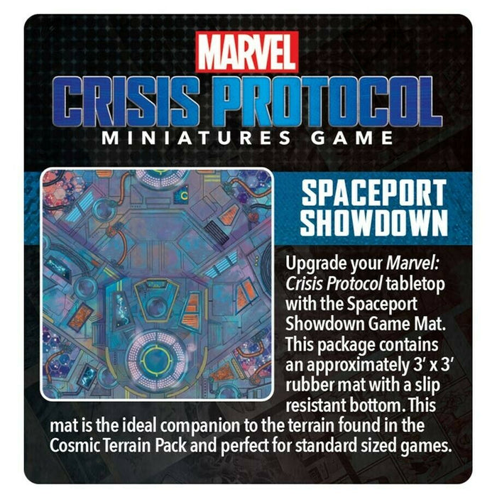Marvel Crisis Protocol: Playmat Spaceport Showdown
